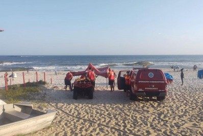 Terceiro dia de buscas por homem desaparecido no mar de saquarema 