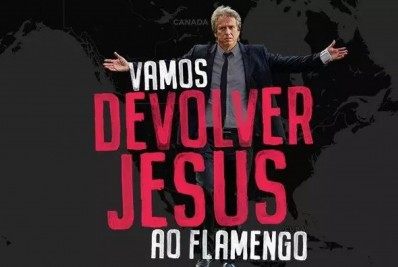 Torcedores do Benfica criam site com objetivo de 'devolver Jorge Jesus ao Flamengo'