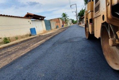 Magé em Obras: Rua Vitória é a quinta rua da Piedade asfaltada