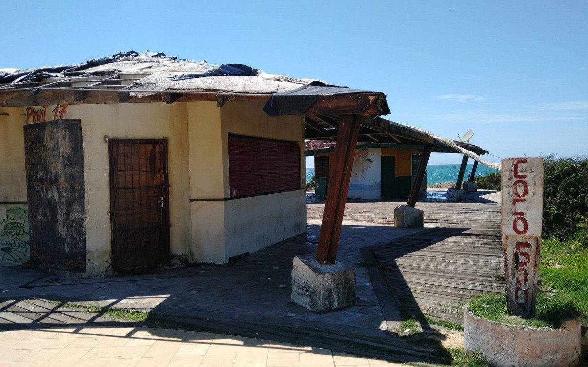Completamente abandonado, o local &eacute; utilizado por usu&aacute;rios de drogas e chega a servir como ponto de venda de entorpecentes. 