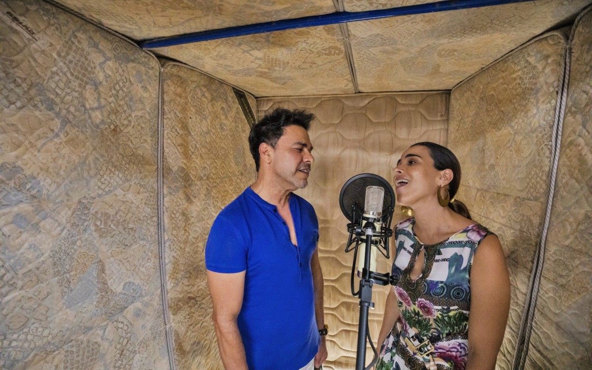 Cena de 'É o Amor', série documental da Netflix estrelada por Zezé Di Camargo e Wanessa da Netflix - Mauricio Santana/Netflix