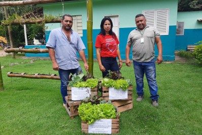 Asilo e Residência Terapêutica recebem alimentos produzidos no Centro Agrícola Municipal de Saquarema 