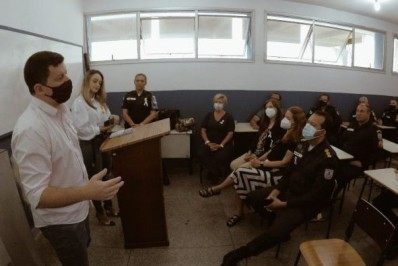 Policiais do 26º BPM participam da palestra 