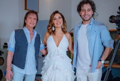 Rafael Almeida dirige clipe de Roberto Carlos e Liah Soares