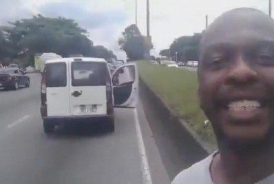 Após 'realizar sonho' de causar engarrafamento, carioca comenta: ‘Me divertindo com repercussão'