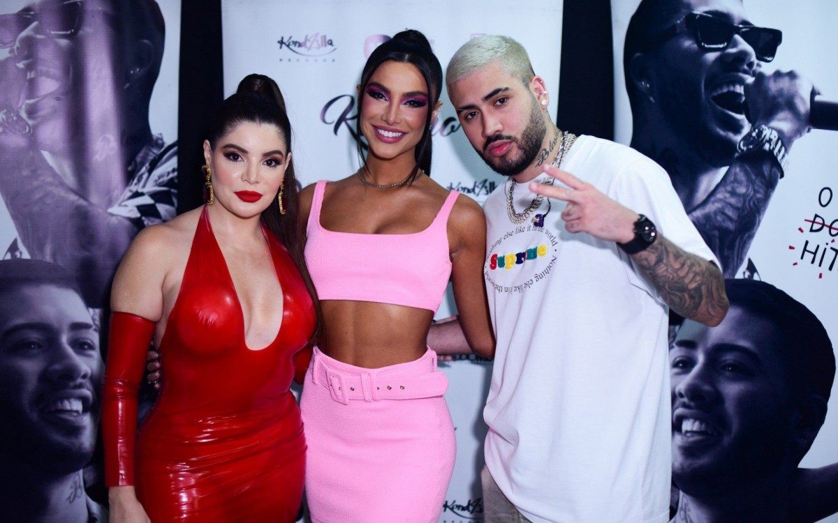 Gkay, kevinho e a namorada