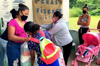 Famílias assistidas e instituições de Teresópolis recebem cestas básicas