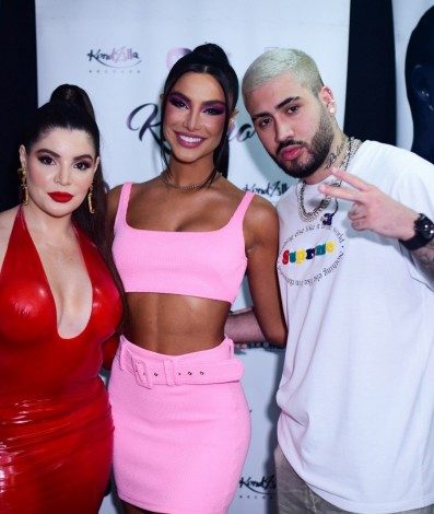 Gkay, kevinho e a namorada - Ag. News