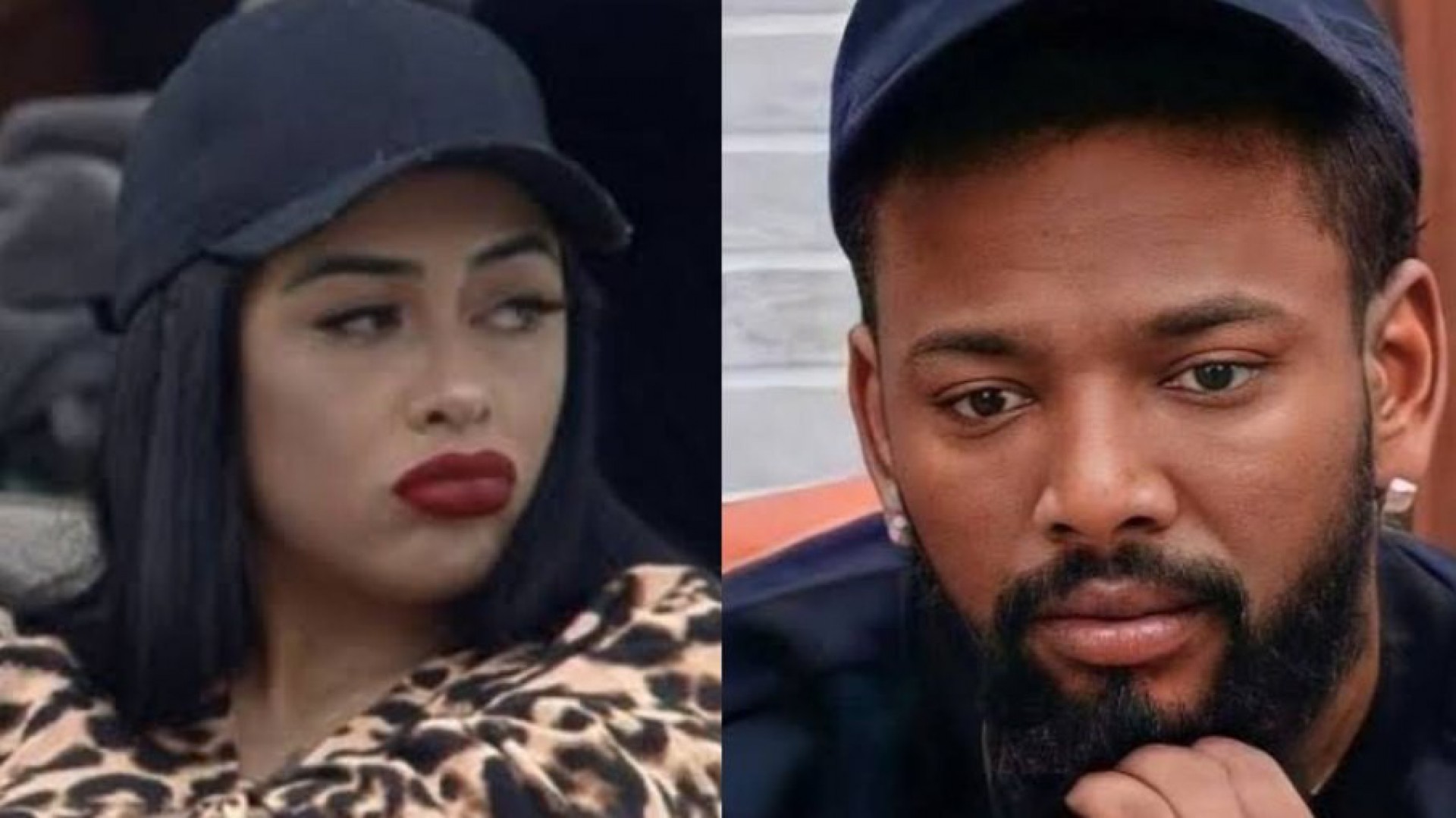 Fernanda Medrado e Nego do Borel - reprodução da Record TV