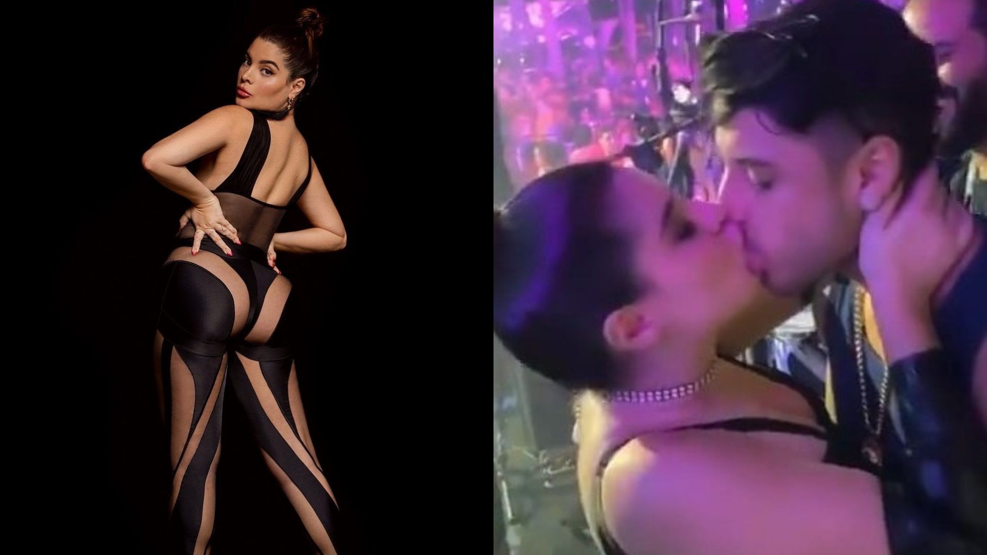 Gkay beija Kevi Jonny - Reprodução/Instagram