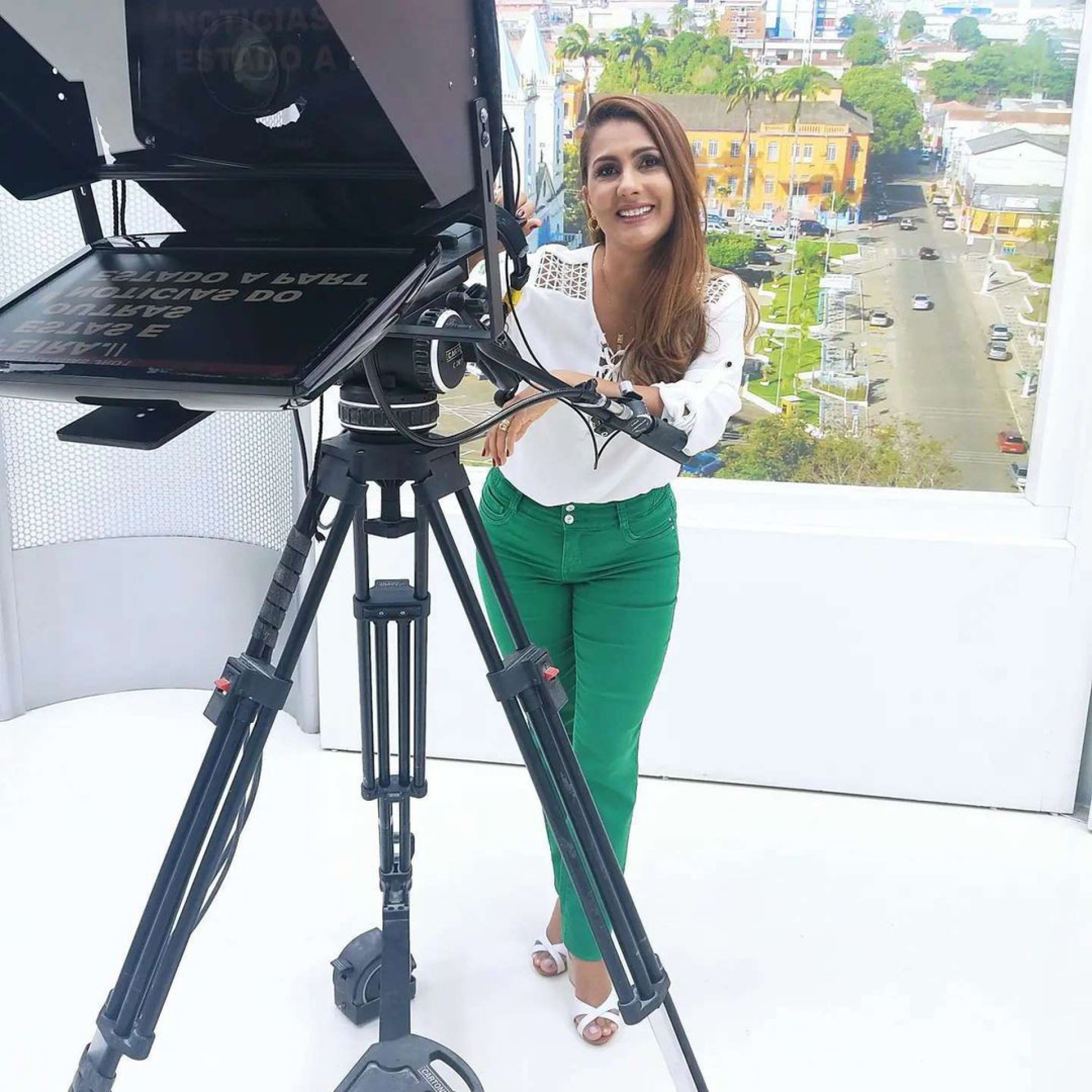 Yonara Werri, âncora do JRO1, telejornal local da Globo em Rondônia - Reprodução/Instagram