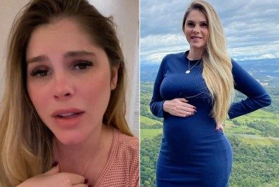 Grávida, Bárbara Evans se irrita com 'fiscais de peso'