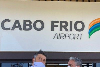 Presidente da Alerj visita Aeroporto Internacional de Cabo Frio