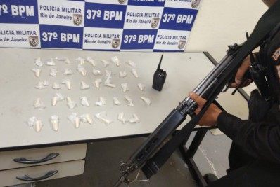 Homem é preso em flagrante por tráfico de drogas na Fazenda da Barra III