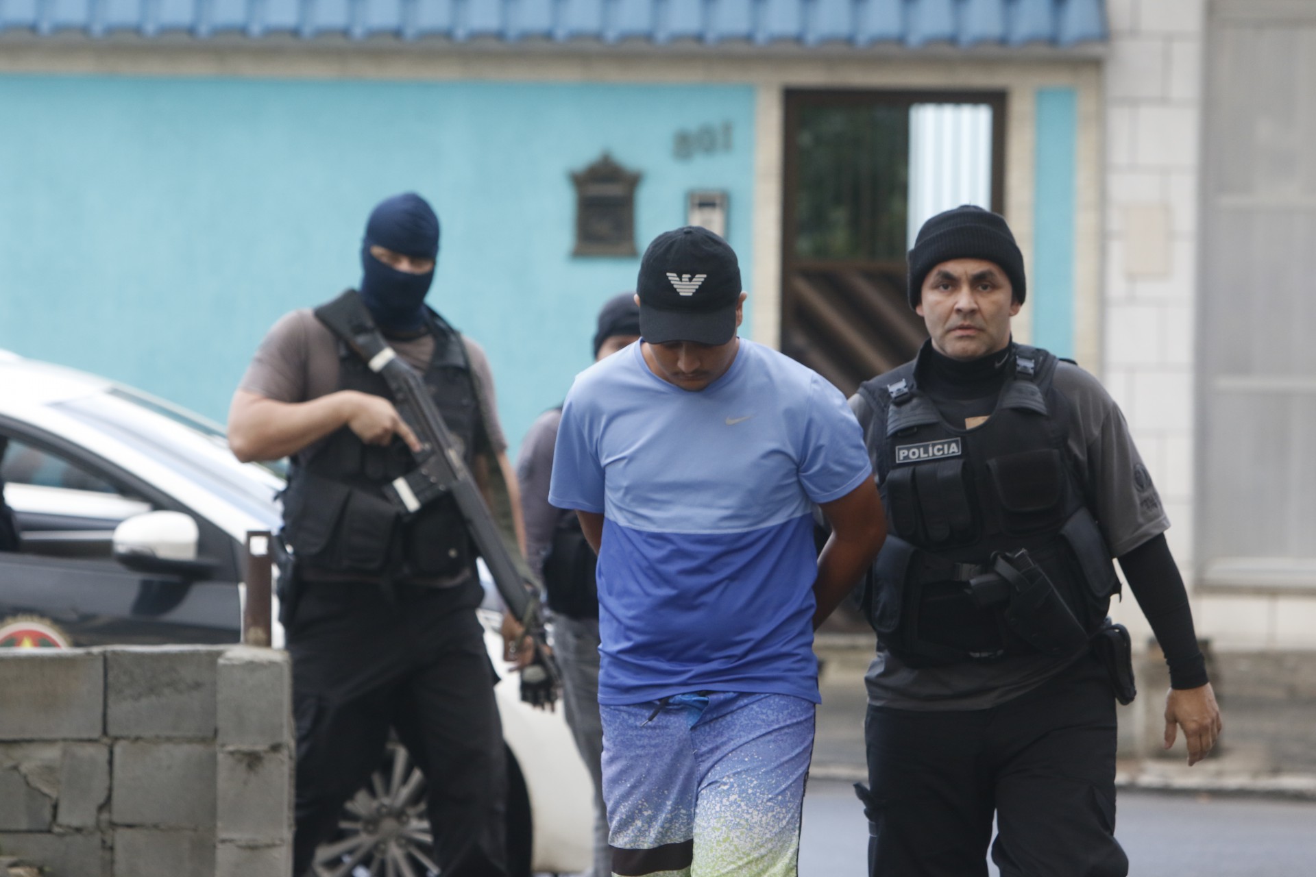 Poliicia - Operaçao Castelar, Belford Roxo, na manha de hoje. - Reginaldo Pimenta / Agencia O Dia