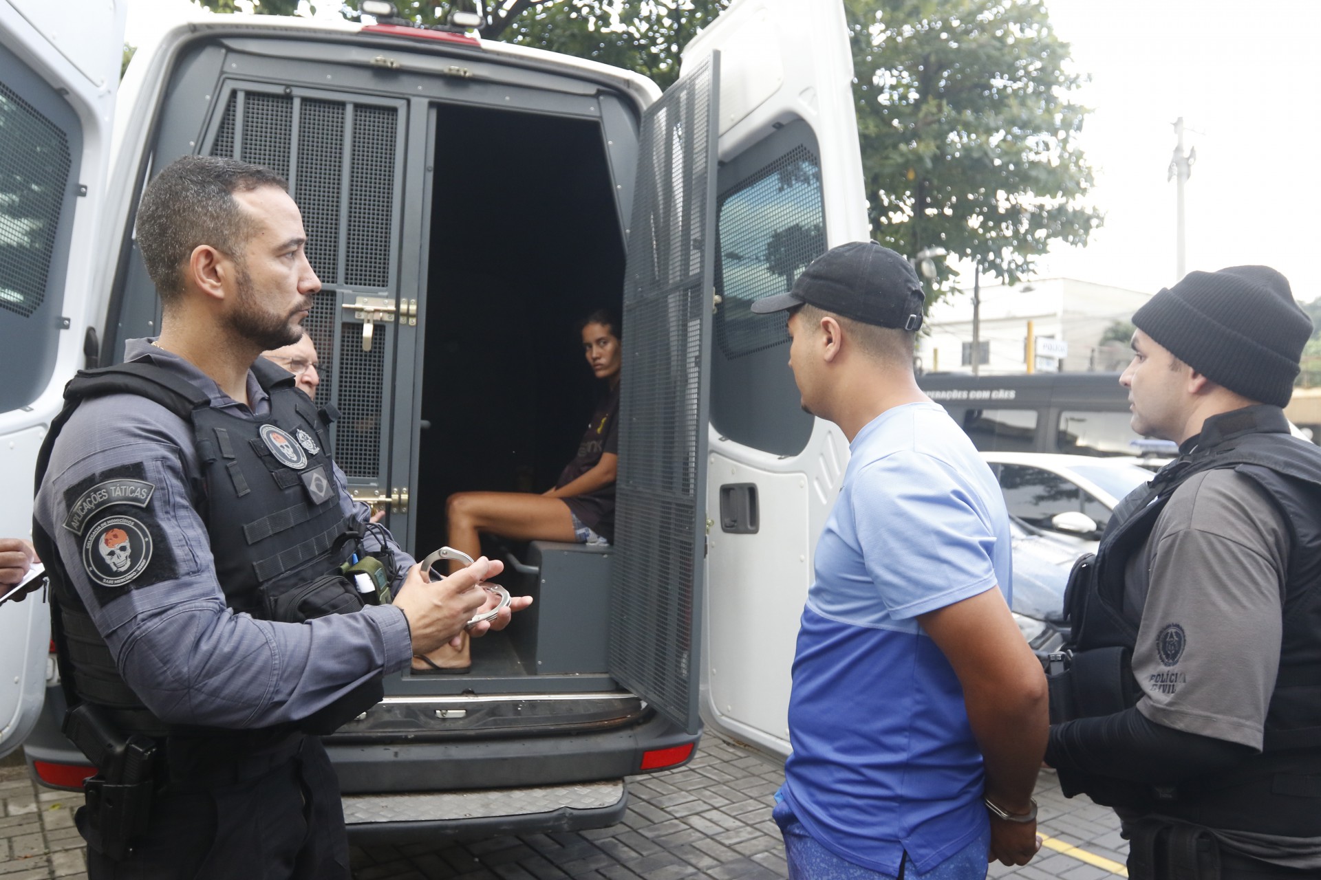 Poliicia - Operaçao Castelar, Belford Roxo, na manha de hoje. - Reginaldo Pimenta / Agencia O Dia