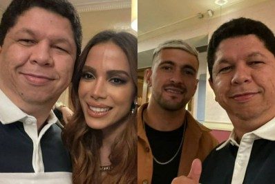 Novo casal? Anitta e Arrascaeta são vistos em restaurante de São Paulo