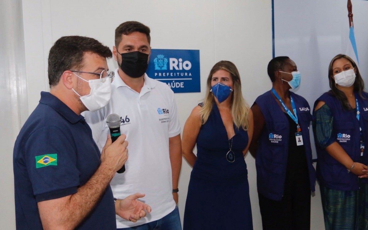 Clínica da família de Santa Cruz é reaberta após reforma - Marcelo Piu | Prefeitura do Rio