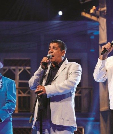 Mestre Monarco em show com Zeca Pagodinho e Paulinho da Viola - Divulgação