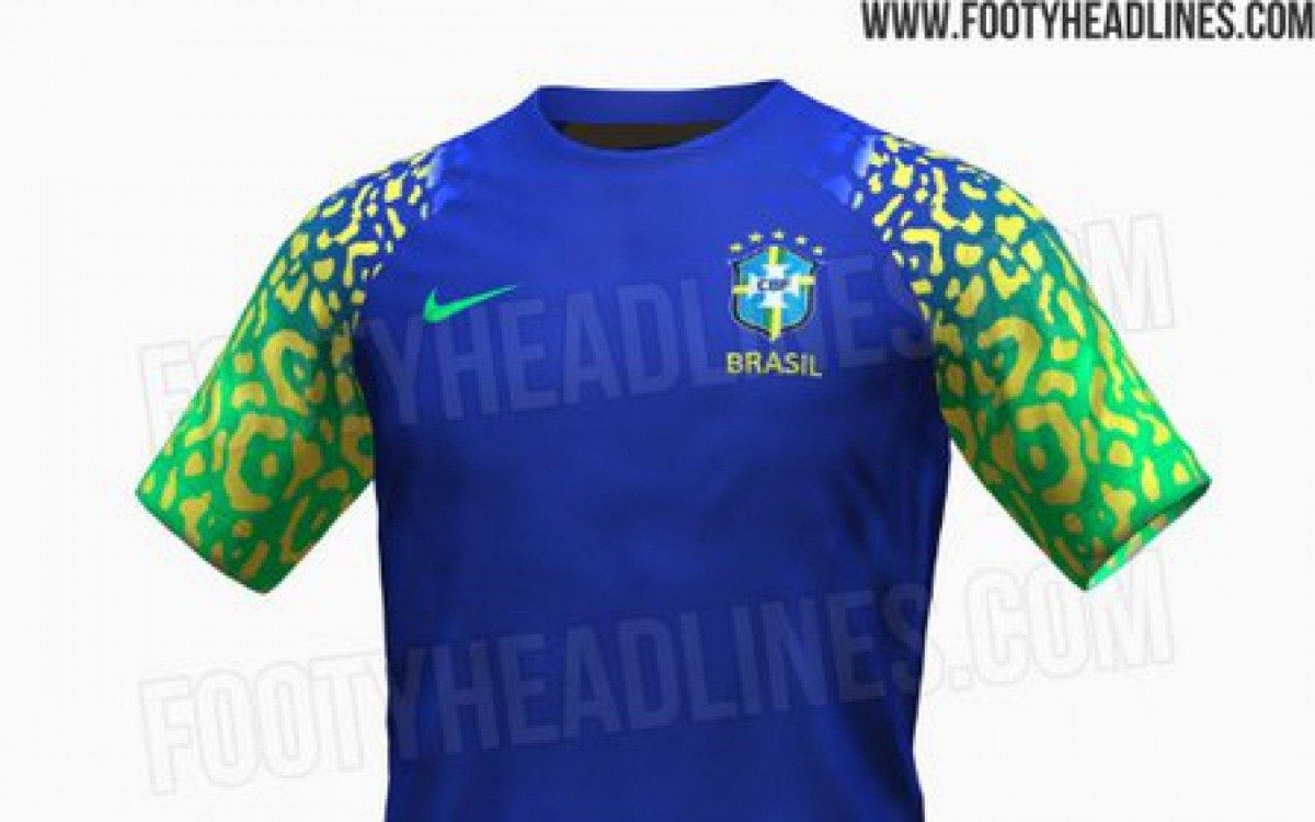 Possível nova camisa da Seleção Brasileira para a Copa de 2022