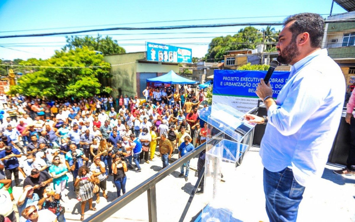 O governador Cl&aacute;udio Castro destacou que o prefeito Waguinho administra bem o munic&iacute;pio e pensa na popula&ccedil;&atilde;o