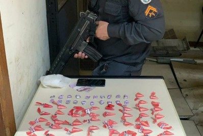 Homem é preso com carga de drogas em Cabo Frio