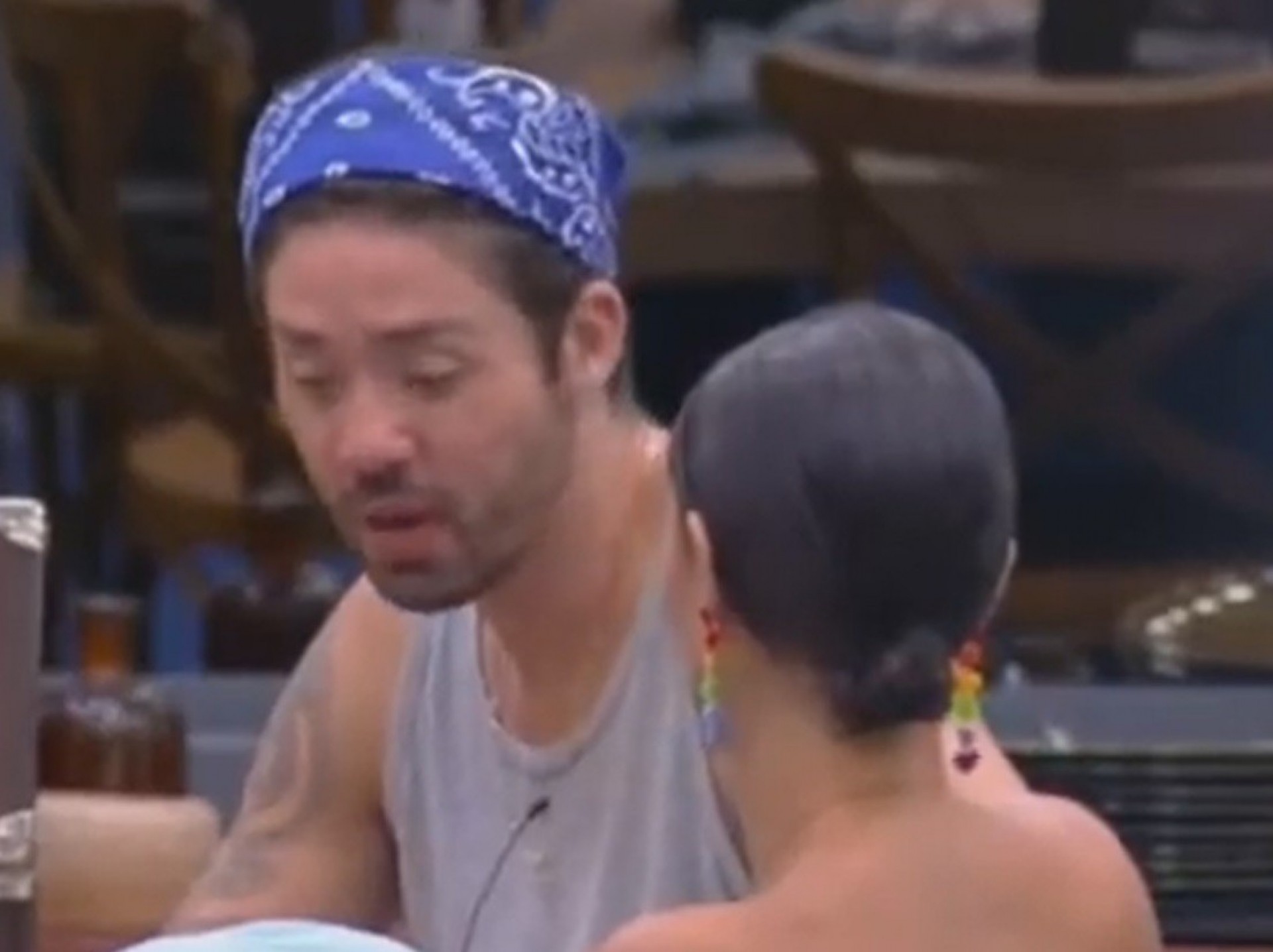 Rico Melquiades desabafa com Aline Mineiro - reprodução de vídeo