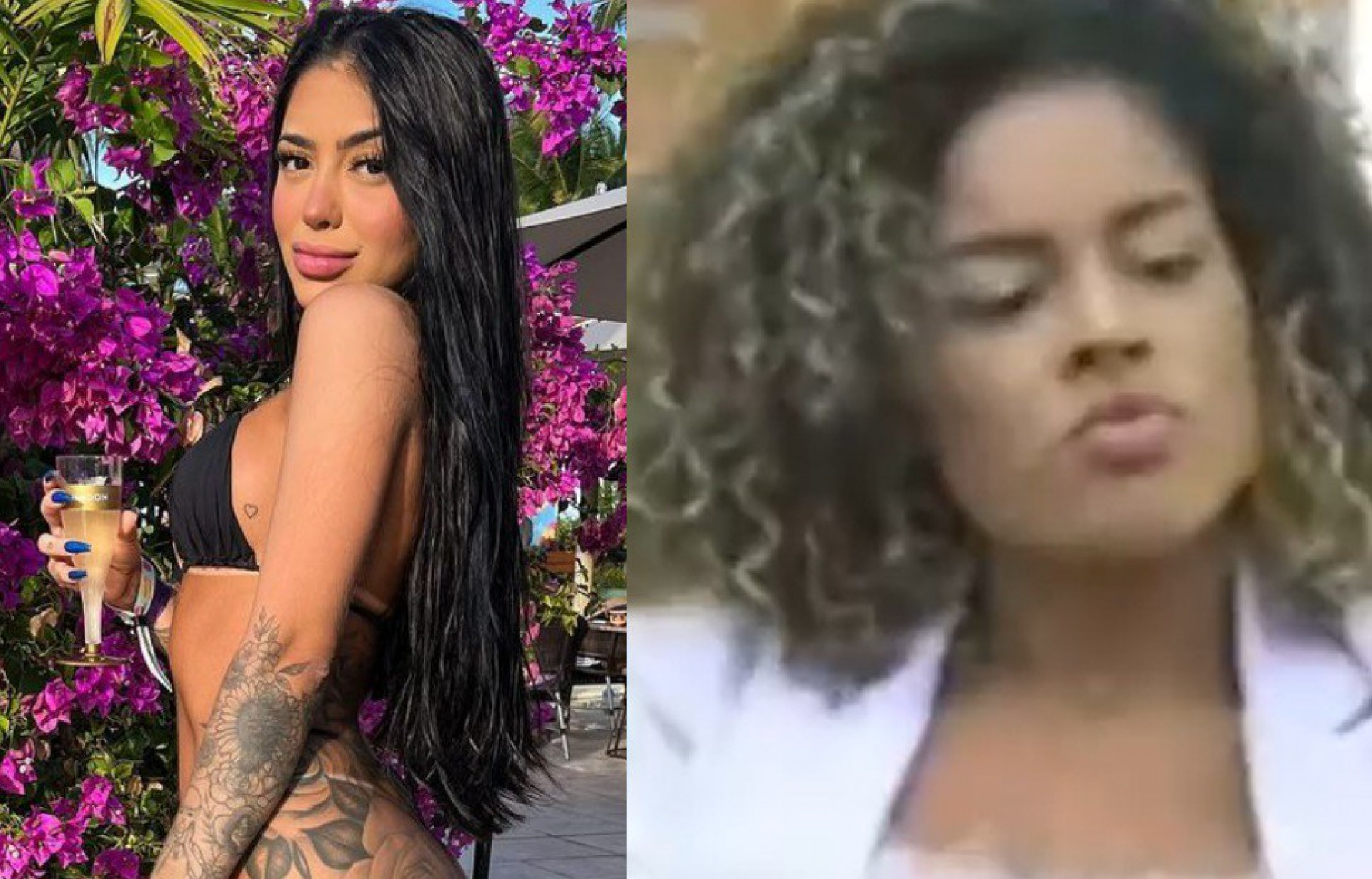 Mirella e Sthe Matos - reprodução 