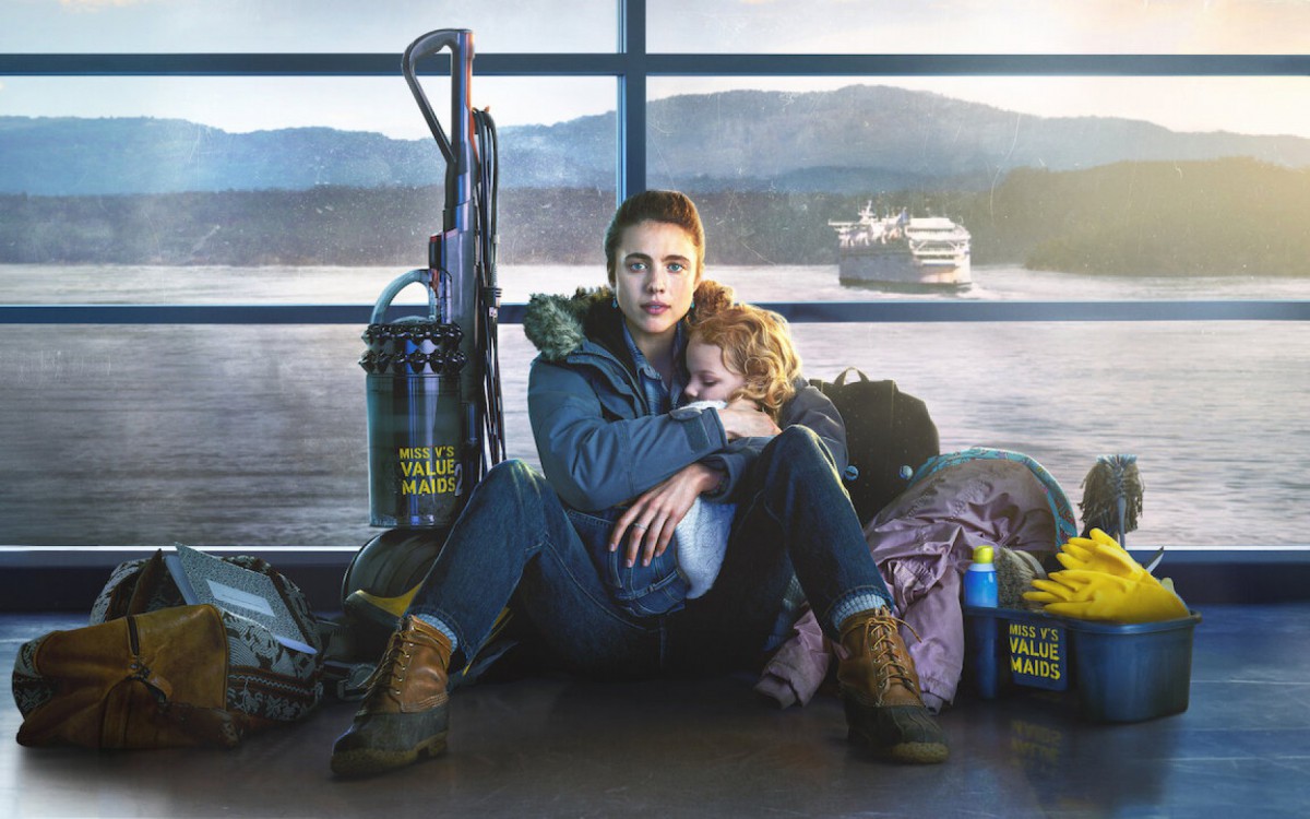 Cena da série 'Maid', da Netflix