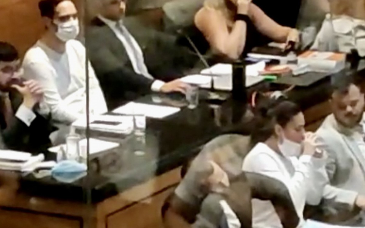 Audiência do Caso Henry Borel. Dr. Jairinho e Monique. Coluna Isabele Benito. - Diogo Sampaio