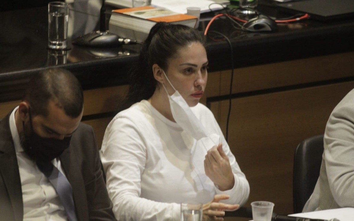 Monique Medeiros, mãe do menino Henry Borel, morto em março deste ano - Marcos Porto / Agência O Dia