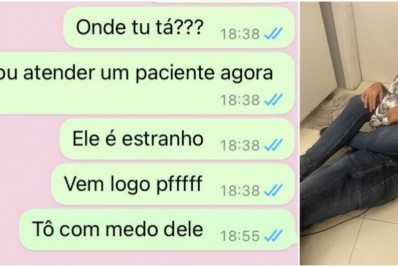 Dentista consegue escapar de estupro após perceber risco e enviar mensagem ao noivo