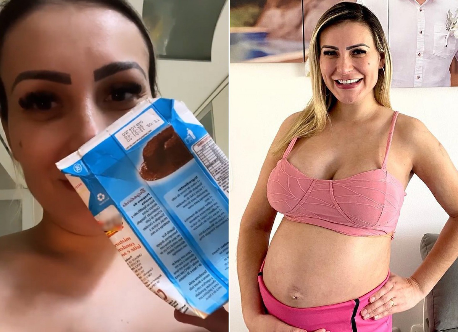 Andressa Urach fala sobre 'desejos' no 6º mês de gravidez - Reprodução/Instagram