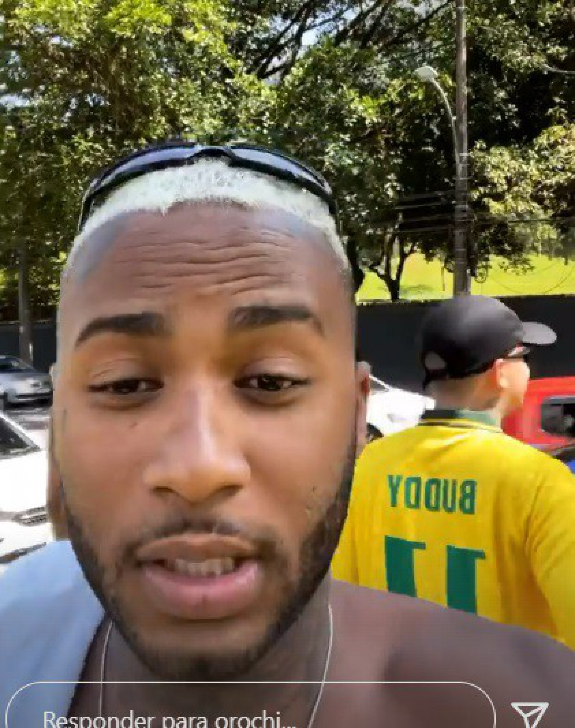 Orochi é parado em blitz e depois encaminhado para delegacia - reprodução do instagram