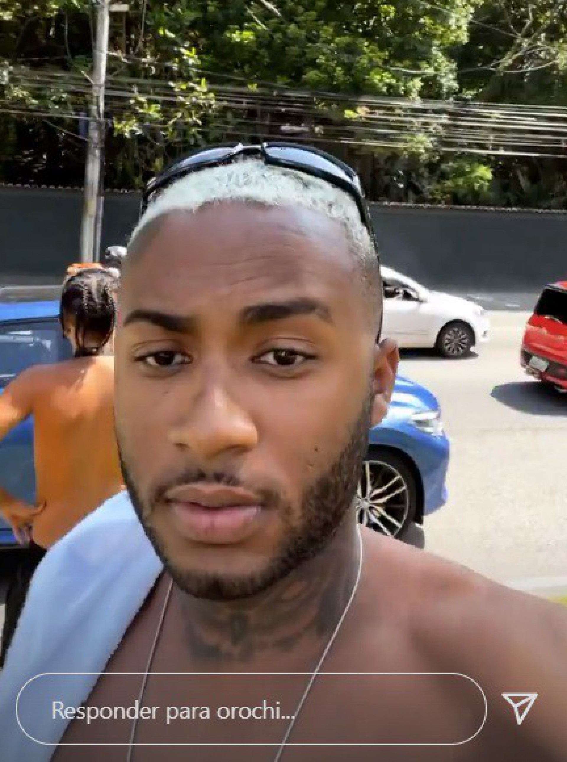 Orochi é parado em blitz e depois encaminhado para delegacia - reprodução do instagram