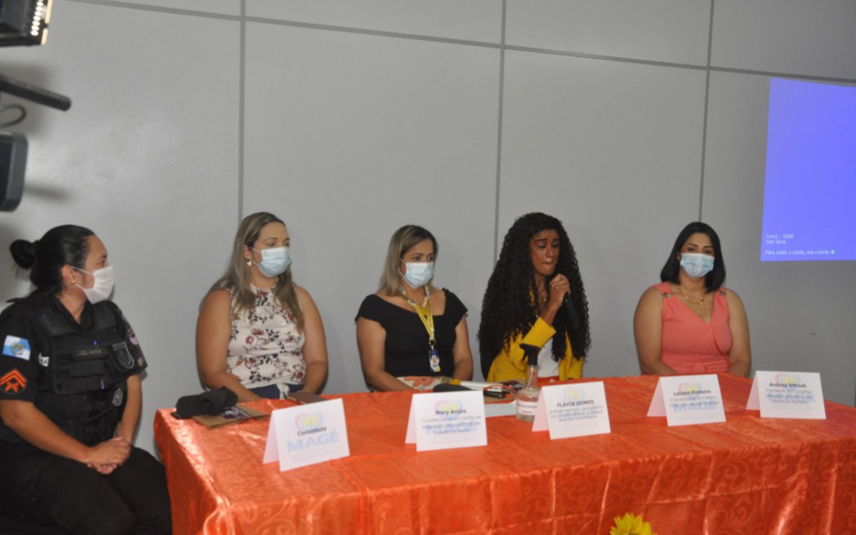 Mag&eacute; encerra 21 dias de ativismo pelo fim da viol&ecirc;ncia contra as mulheres.