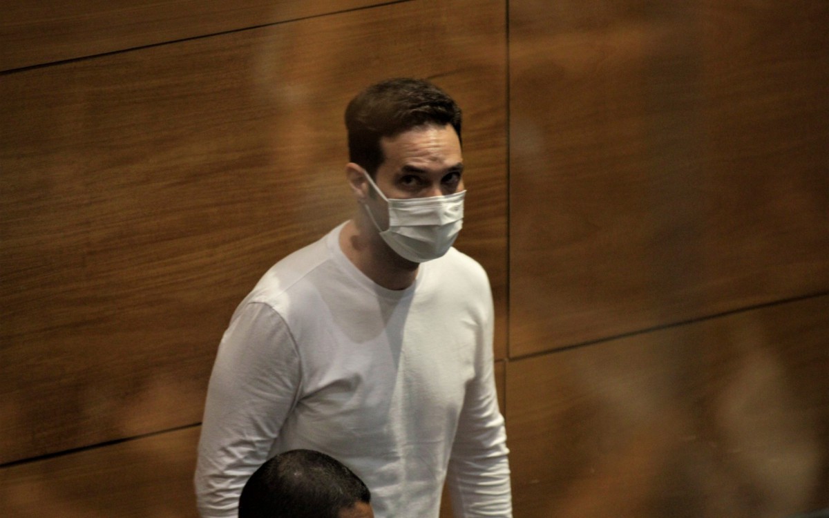 Segundo dia de Audiência do caso Henry Borel, nesta quarta feira (15). - Marcos Porto/Agência O Dia