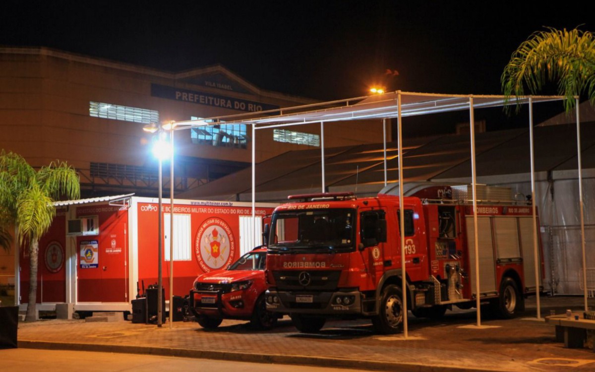 Posto dos Bombeiros na Cidade do Samba
