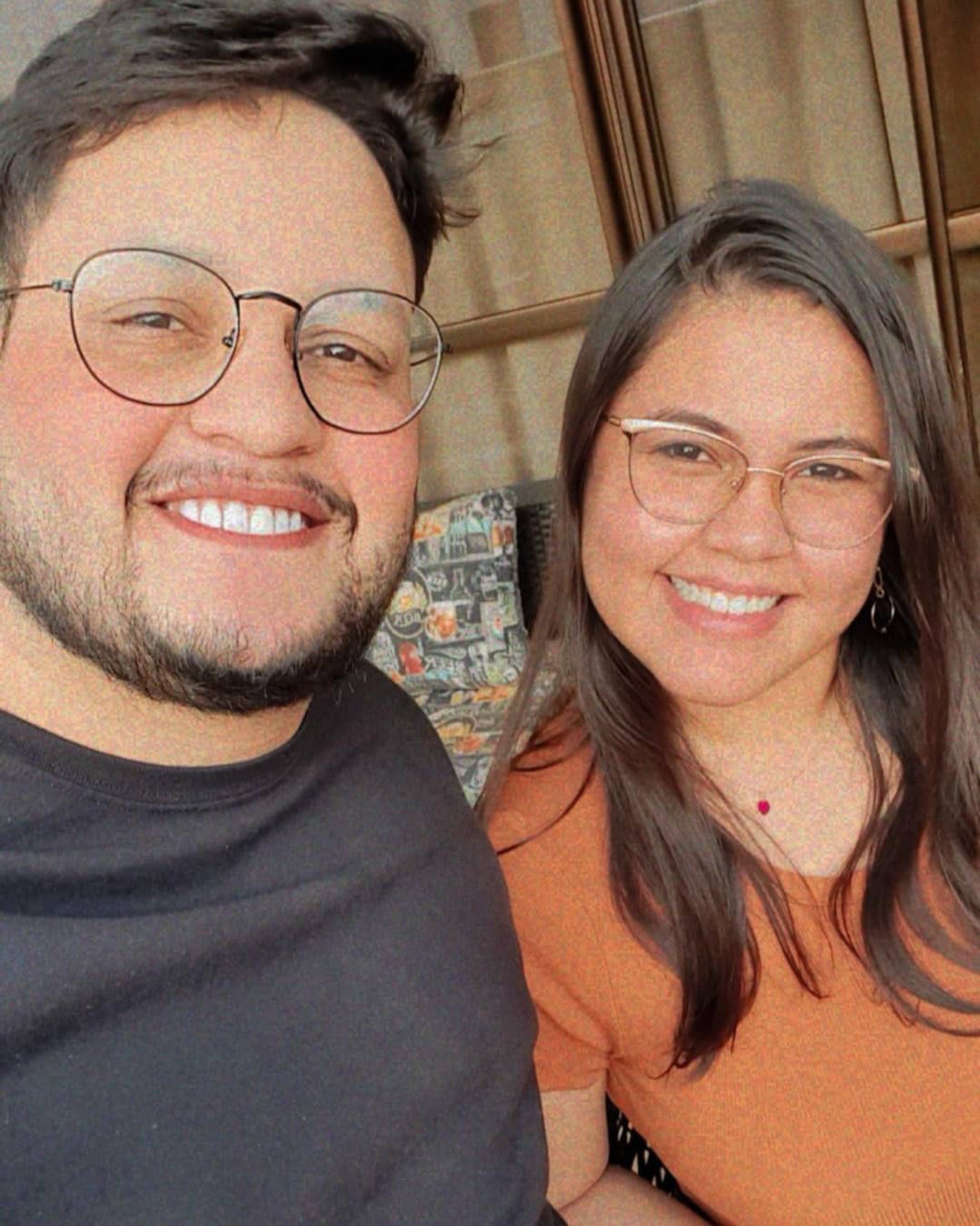 O cantor Maurílio e sua namorada, Luana Ramos - Reprodução/Instagram