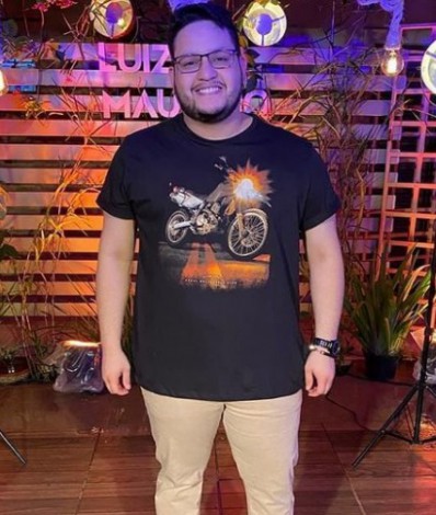 Maurílio, da dupla com Luiza - reprodução do instagram
