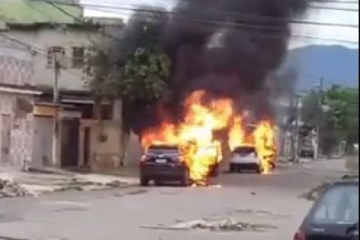 PM realiza ação emergencial após guerra de facções em comunidades de Bangu