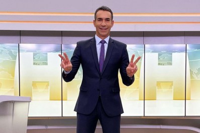 César Tralli vira tema de festa de aniversário e agradece: 'Tocou meu coração'