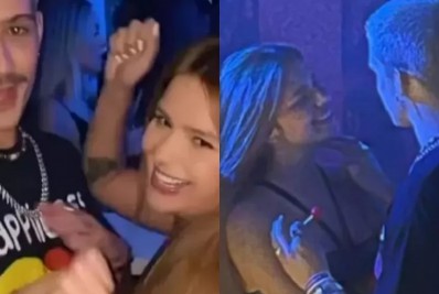 Viih Tube é vista aos beijos com João Guilherme em São Paulo