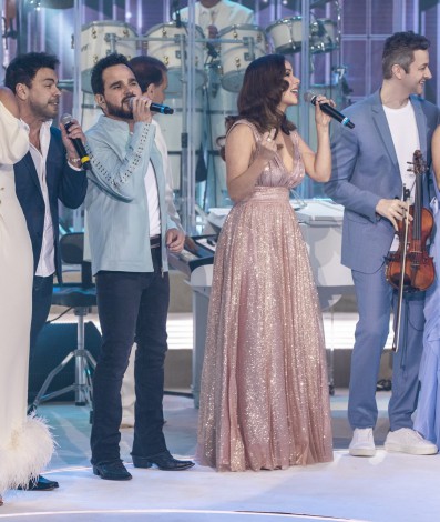 Especial de Roberto Carlos traz Ivete Sangalo, Zezé Di Camargo e Luciano, Liah Soares e o casal Sandy e Lucas Lima entre os convidados - Globo/Fábio Rocha