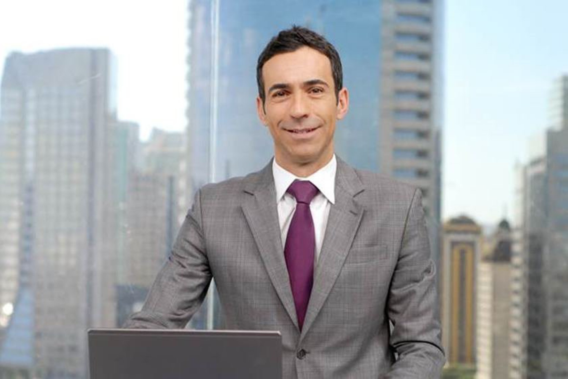 Jornalista virou tema de festa infantil - Reprodução