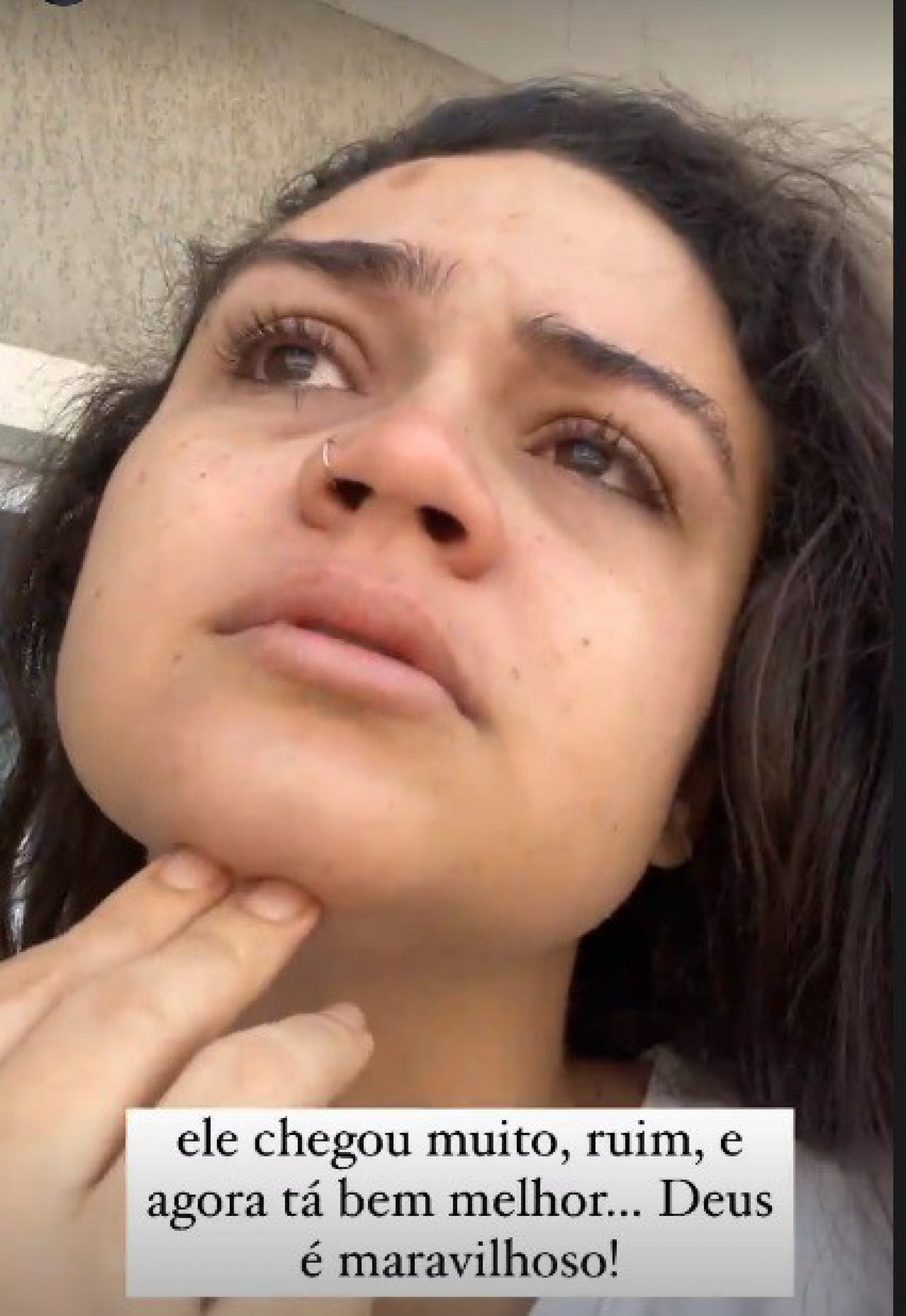 Luiza, dupla de Maurílio - reprodução do instagram