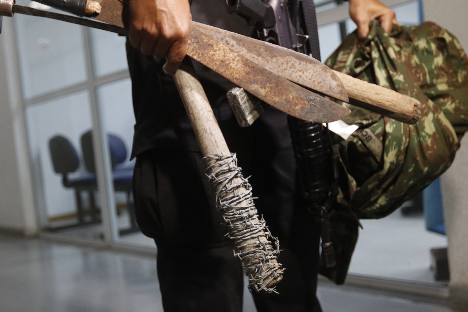 Material apreendido na Opera&ccedil;&atilde;o Bergon - Reginaldo Pimenta / Agencia O Dia