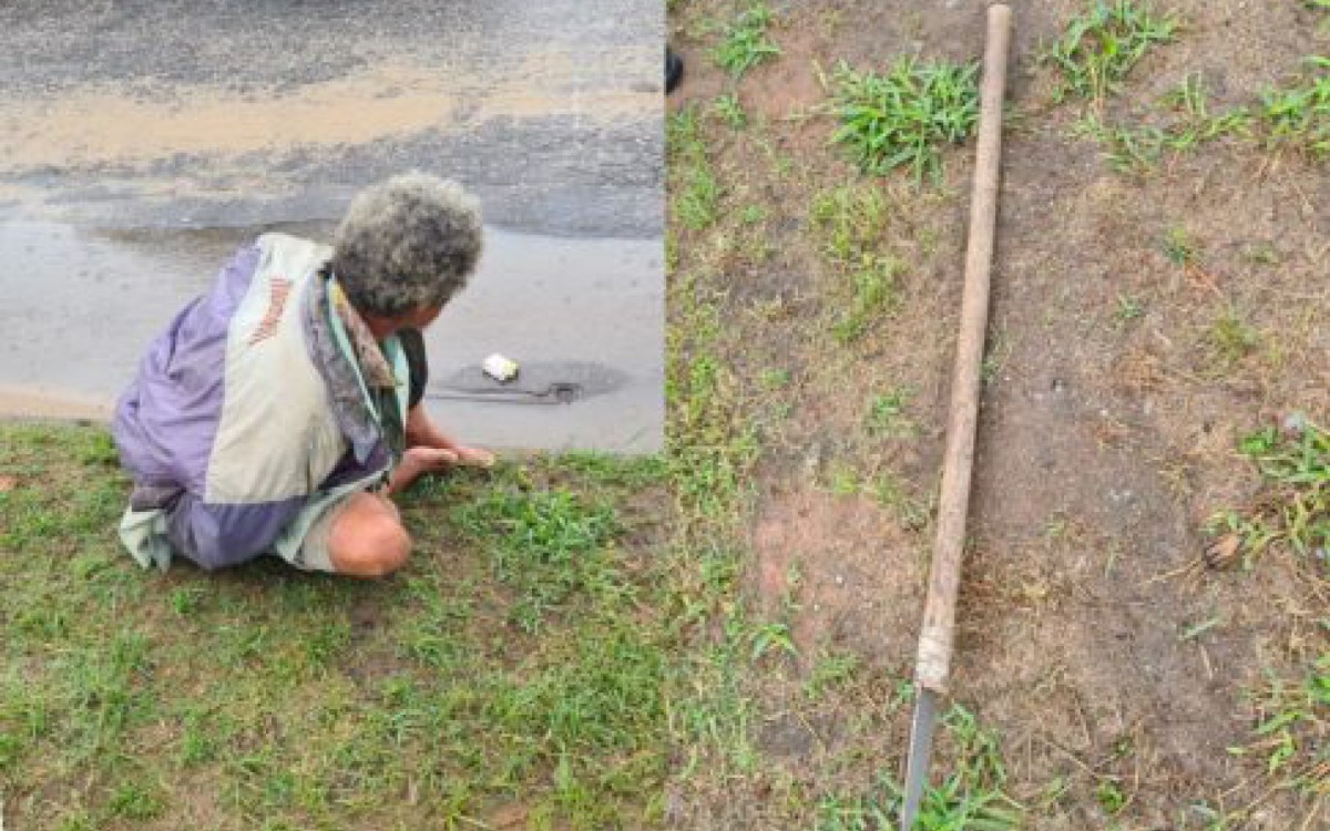 Genilson Braga de Souza foi preso flagrante por tentativa de homic&iacute;dio.
