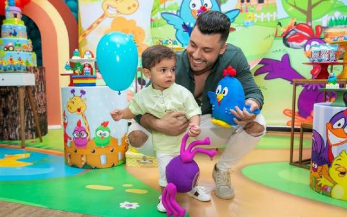 Filho de Marília Mendonça e Murilo Huff comemora dois anos de idade - Reprodução Aurélia AF Kid Fotos