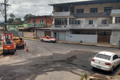 Ligação Bingen-Quitandinha: Prefeitura trabalha em melhorias na região do Amazonas